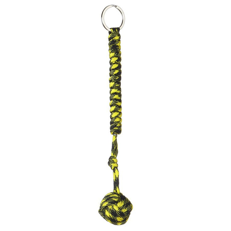 Outdoor Security Protection Black Monkey Fist Steel Ball Bearing Self Defense Lanyard Survival Key Chain Outdoor Security Protection Black Monkey Fist Steel Ball Bearing Self Defense Lanyard Survival Key Chain